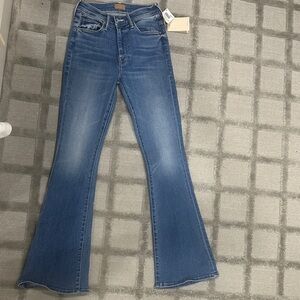 New with Tags -MOTHER flare weekender Jeans